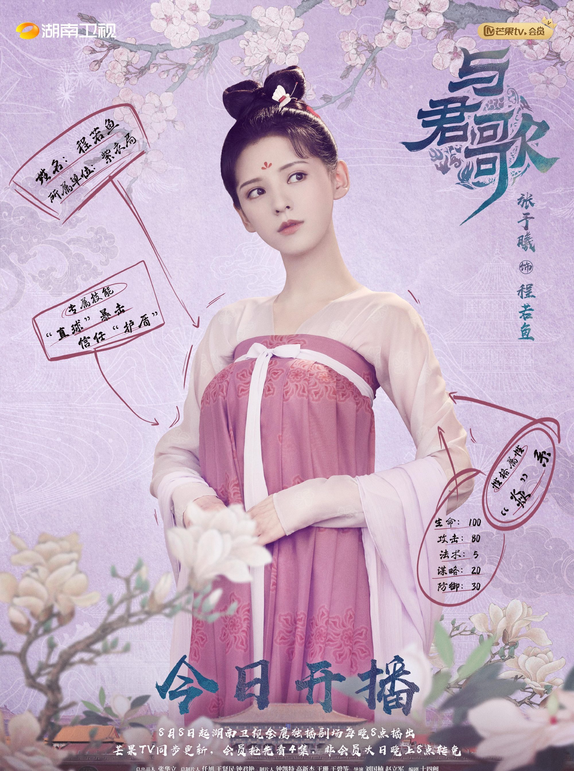 与君歌(よくんか)~乱世に舞う運命の姉妹~-程若魚(てい・じゃくぎょ)