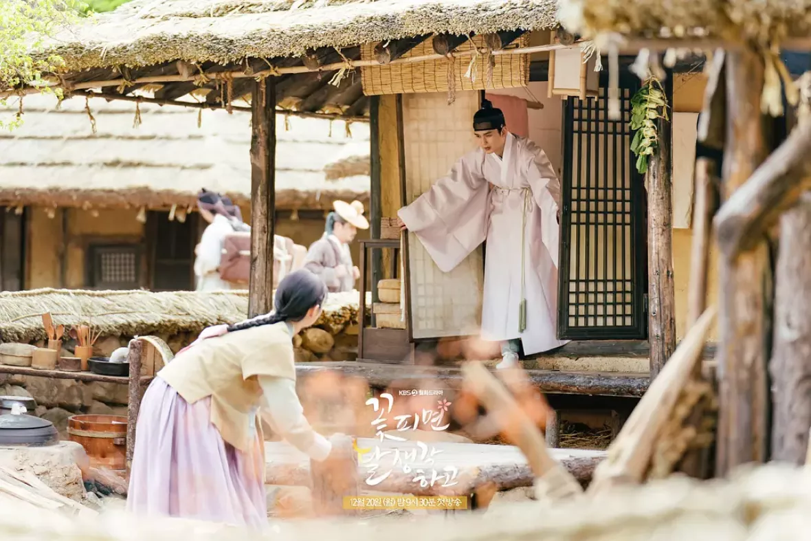 花が咲けば、月を想いスチール写真
